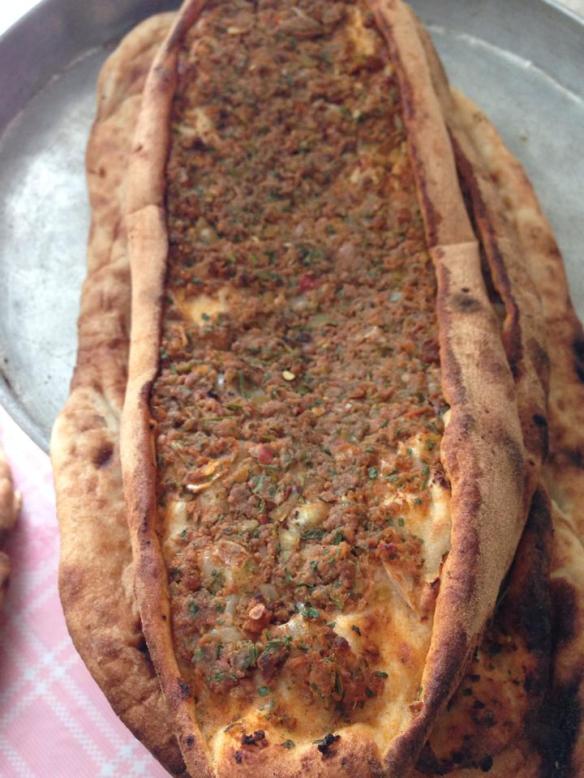 and finally, delicious 'pide'